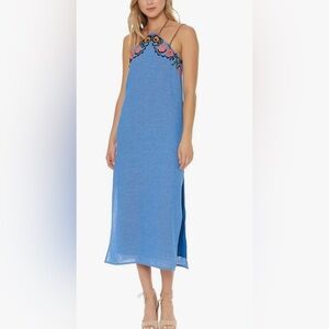 Red Carter Bay Maxi Dress, Size S